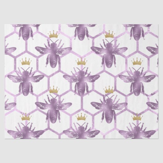 Queen Bee Serie Design 32 Seidenpapier (Vorderseite)