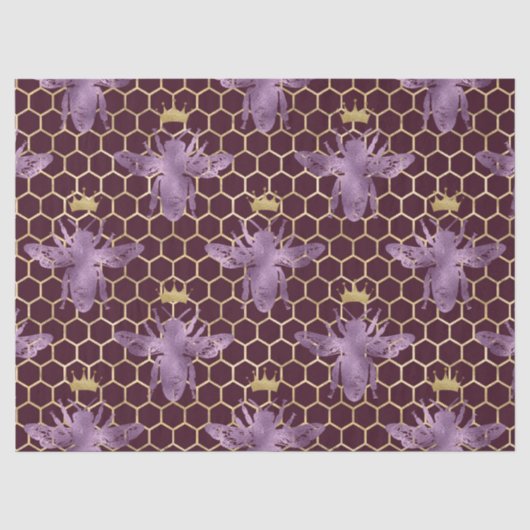 Queen Bee Serie Design 35 Seidenpapier (Vorderseite)
