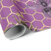 Queen Bee Serie Design 5 Geschenkpapier (Rolleneckpunkt)