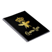 QUEEN BEE Spiral Notebook Journal Notizblock (Rechte Seite)