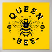Queen Bee Square Poster (24x24) (Vorne)