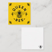 Queen Bee/Stationery Note Card Mitteilungskarte (Vorne/Hinten)