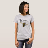 Queen Bee T-Shirt Design Hoodie Gift Idea (Vorne ganz)