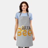 Queen Bee Typographie Schürze (Getragen)