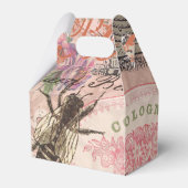 Queen Bee Vintag schöne Collage Geschenkschachtel (Vorderseite)