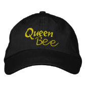 Queen Bee von SRF Bestickte Kappe (Vorderseite)