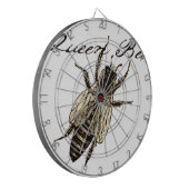 Queen Bee Wildlife Bug Insect Dartscheibe (Vorderseite Links)