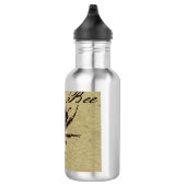 Queen Bee Wildlife Bug Insect Edelstahlflasche (Rechts)