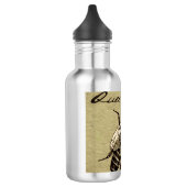 Queen Bee Wildlife Bug Insect Edelstahlflasche (Links)