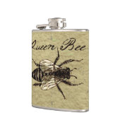 Queen Bee Wildlife Bug Insect Flachmann (Links)