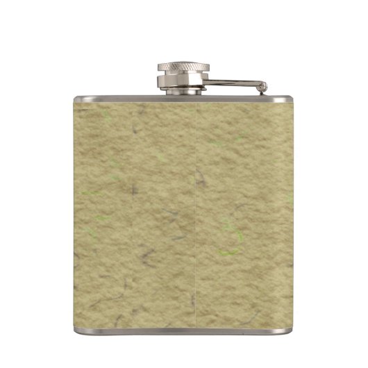 Queen Bee Wildlife Bug Insect Flachmann (Rückseite)