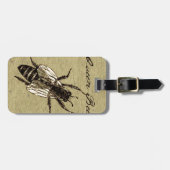 Queen Bee Wildlife Bug Insect Gepäckanhänger (Vorderseite horizontal)