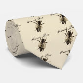 Queen Bee Wildlife Bug Insect Krawatte (Gerollt)