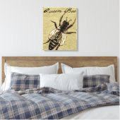Queen Bee Wildlife Bug Insect Leinwanddruck (Insitu (Schlafzimmer))