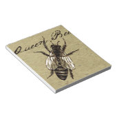 Queen Bee Wildlife Bug Insect Notizblock (angewinkelt)
