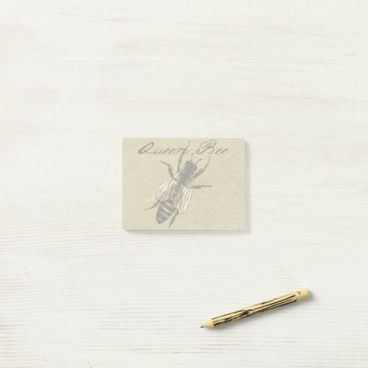 Queen Bee Wildlife Bug Insect Post-it Klebezettel (Auf Schreibtisch)