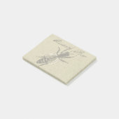 Queen Bee Wildlife Bug Insect Post-it Klebezettel (angewinkelt)