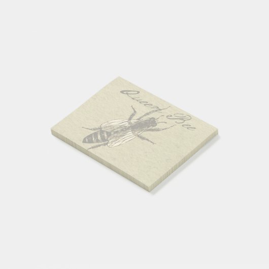 Queen Bee Wildlife Bug Insect Post-it Klebezettel (angewinkelt)