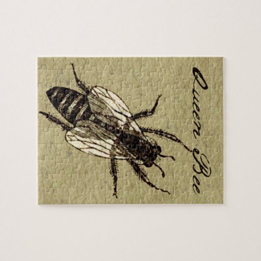 Queen Bee Wildlife Bug Insect Puzzle (Horizontal)