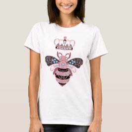 Queen Bee With Crown T-Shirt