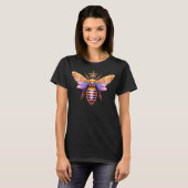 Queen Bee With Crown T-Shirt (Vorne ganz)
