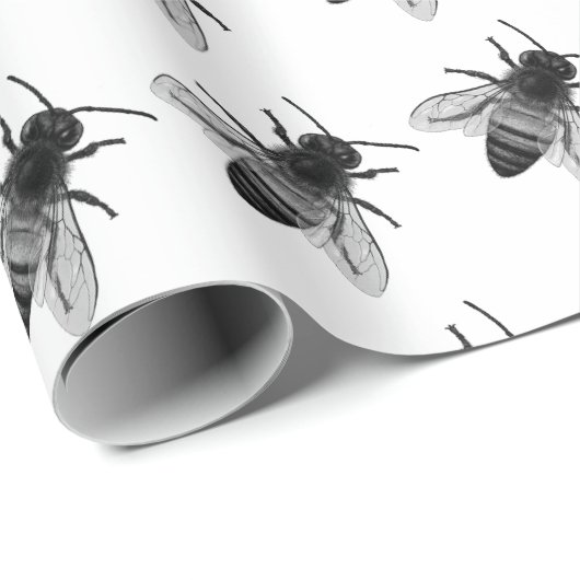 Queen Bee Wrapping Paper Geschenkpapier (Rolleneckpunkt)