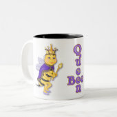Queen Bee Zweifarbige Tasse (Vorderseite Links)