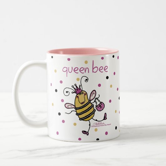 Queen Bee Zweifarbige Tasse (Links)