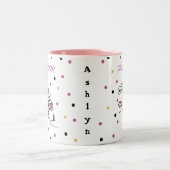 Queen Bee Zweifarbige Tasse (Mittel)