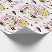 Queen Bees Best Friends Forever Niedliche BESTE FR Geschenkpapier (Ecke)