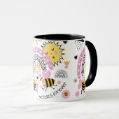 Queen Bees Best Friends Forever Niedliche BESTE FR Tasse (VorderseiteRechts)