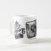 Queen 'Best Mama Ever' Foto-Geschenk Kaffeetasse (Vorderseite Links)
