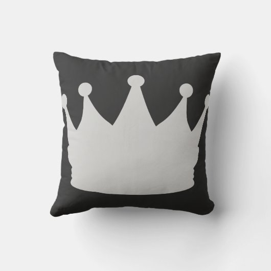 Queen Black Kissen (Rückseite)