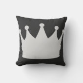 Queen Black Kissen (Vorderseite)