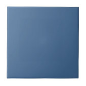 Queen Blue Solid Color Fliese (Vorderseite)