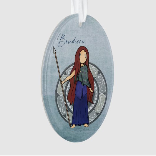 Queen Boudicca Ornament (Vorderseite)