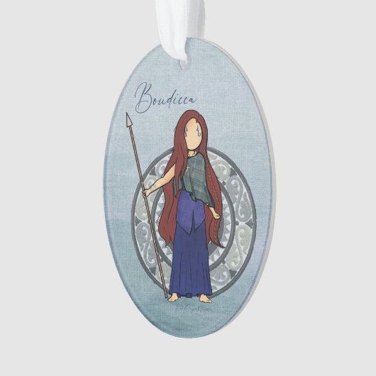 Queen Boudicca Ornament (Vorderseite)