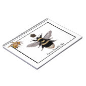 Queen Bumble Bee Notizblock (Linke Seite)