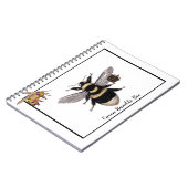 Queen Bumble Bee Notizblock (Linke Seite)