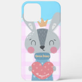 Queen Bunny iPhone 12 Pro Max Case (Rückseite)