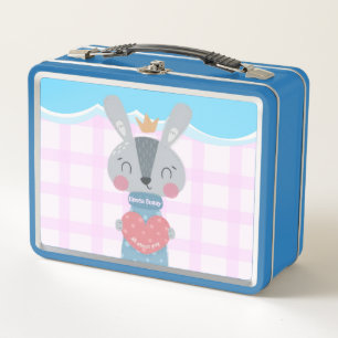 Queen Bunny Metall-Lunchbox Metall Brotdose