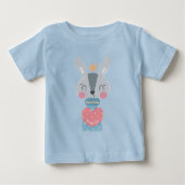 Queen Bunny Säugling T - Shirt (Vorderseite)