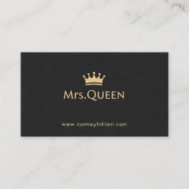 Queen Business Card Themes Visitenkarte