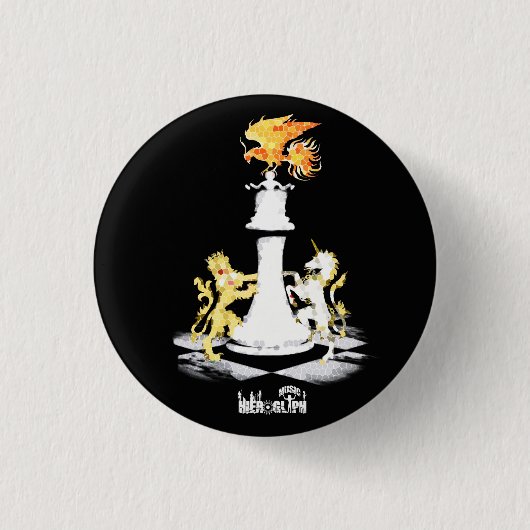 Queen Button (Vorderseite)