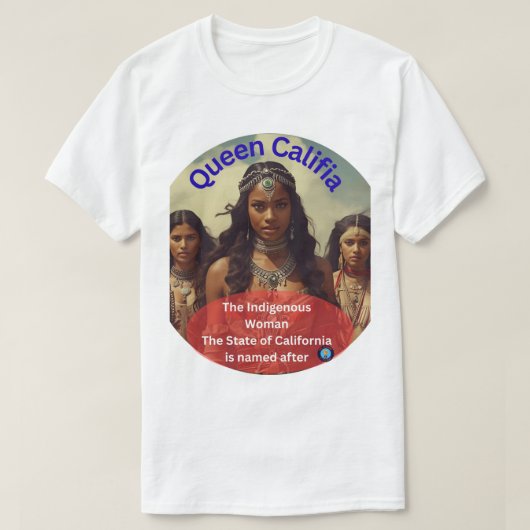 Queen Califia Herren Basic T-Shirt (Design vorne)