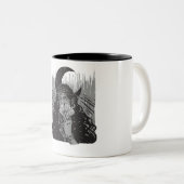 queen card art design moon zweifarbige tasse (VorderseiteRechts)