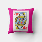 QUEEN CARD KISSEN (Rückseite)