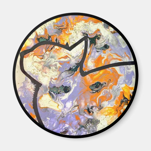 Queen Cat Behavior Magnet (Vorne)