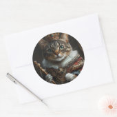 Queen Cat Sticker - Realistisch & besonnen (Umschlag)