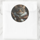 Queen Cat Sticker - Realistisch & besonnen (Tasche)